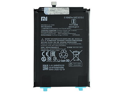 Xiaomi Redmi Note 9S - BN55 Battery 5020 mAh + Adhesive