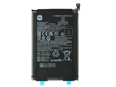 Xiaomi Poco C40 - BN66 Battery 6000 mAh + Adhesive