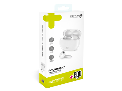 Wiko Fever Special Edition - TWS BT Earphones Round Beat White
