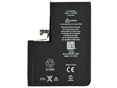 Apple iPhone 13 Pro Max - Batteria 4352 mAh qualità Premium PRO Celle AAA+ **nuove zero cicli**