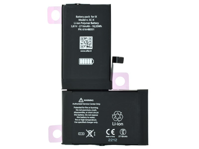 Apple iPhone X - 2658 mAh Battery quality Premium SMART AAA Cells **New zero cycles**