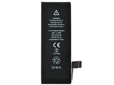 Apple iPhone 5S - Batteria 1560 mAh qualità Premium PRO Celle AAA+ **nuove zero cicli**