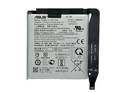 Asus ZenFone 7 Pro Vers. ZS671KS - C11P1904 Batteria 5000 mAh Li-Ion **Bulk**