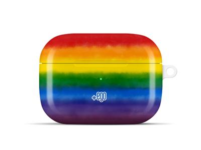 Apple iPad Pro 11'' 3a Generazione Model n: A2301-A2377-A2459 - TPU Case for Airpods Pro Rainbow