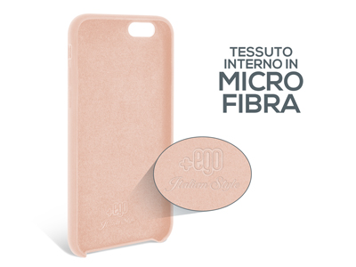 Apple iPhone 7 - Cover gommata serie Liquid Case Colore Cipria