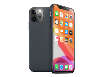 Apple iPhone 11 Pro - Cover gommata serie Liquid Case Colore Nero