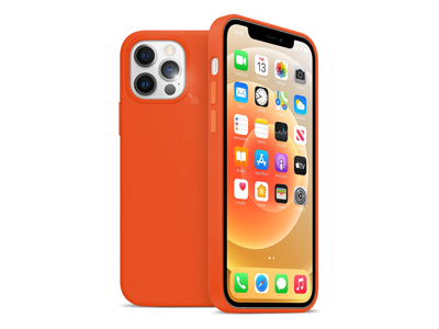Apple iPhone 12 - Liquid Silicone Case Coral