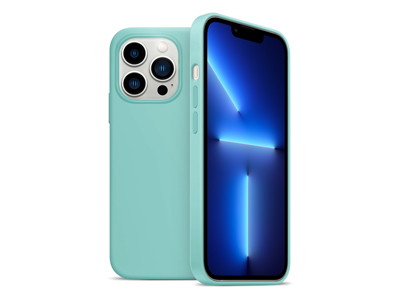 Apple iPhone 13 Pro - Liquid Silicone Case Light Blue