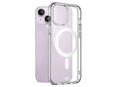 Apple iPhone 14 - Magnetic TPU Case Transparent CLEAR MAG
