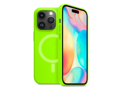 Apple iPhone 14 Pro - Neon series rubber case Green