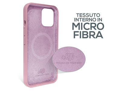 Apple iPhone 15 - Cover gommata Magnetica Liquid Case Rosa