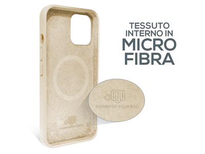 Apple iPhone 15 Plus - Cover gommata Magnetica Liquid Case Giallo