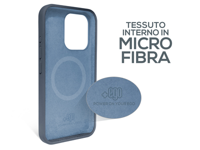Apple iPhone 15 Pro Max - Cover gommata Magnetica Liquid Case Blu