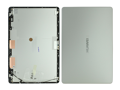 Huawei Matebook D - Front Cover + Camera + Antenna Mystic Silver MRC-W00 vers.