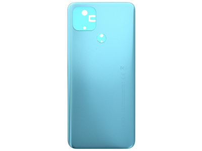 Oppo A15 - Back Cover + Adhesives Mystery Blue