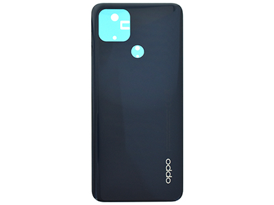 Oppo A15 - Back Cover + Adhesives Dynamic Black