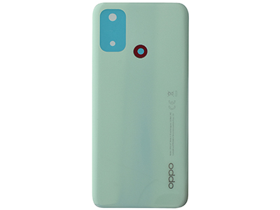 Oppo A53s - Back Cover + Adhesives Mint Cream