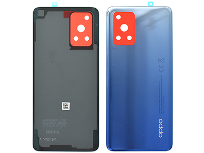Oppo A74 - Cover Batteria + Adesivi Midnight Blue