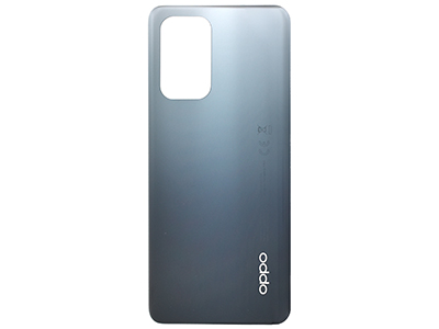 Oppo A94 5G - Cover Batteria + Adesivi Fluid Black