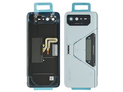 Asus ROG Phone 6 Pro AI2201-2D - Cover Batteria + Vetrino Camera + Adesivi White