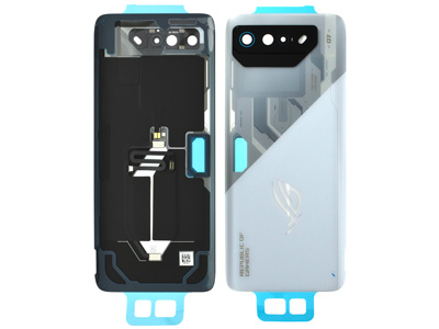 Asus ROG Phone 7 AI2205 - Cover Batteria + Vetrino Camera + Adesivi Storm White