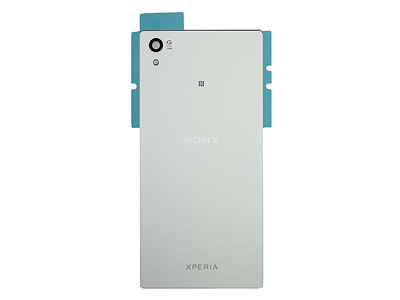 Sony Xperia Z5 - Glass Back Cover + Camera Lens Silver