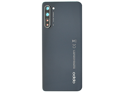 Oppo Find X2 Lite - Cover Batteria + Vetrino Camera + Adesivi Moonlight Black