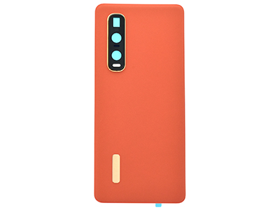 Oppo Find X2 Pro - Back Cover + Camera Lens + Adhesives Orange
