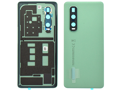 Oppo Find X2 Pro - Back Cover + Camera Lens + Adhesives Green