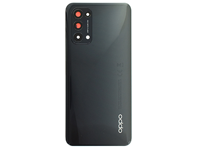 Oppo Find X3 Lite - Cover Batteria + Vetrino Camera + Adesivi Starry Black