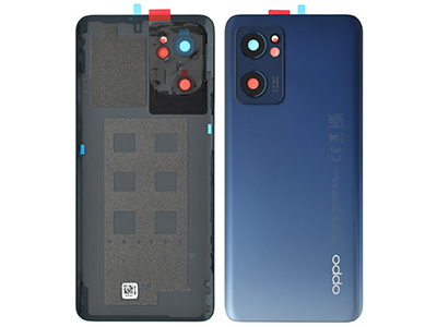 Oppo Find X5 Lite - Back Cover + Camera Lens + Adhesives Starlight Black