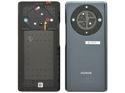 Honor Honor Magic 5 Lite 5G - Cover batteria + Vetrino Camera Midnight Black