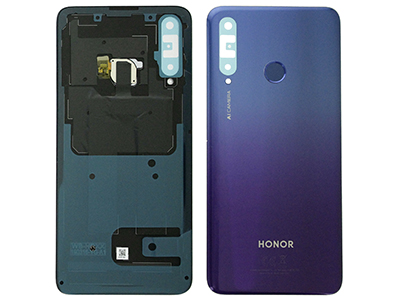 Huawei Honor 20 Lite - Back Cover + Fingerprint Reader Blue
