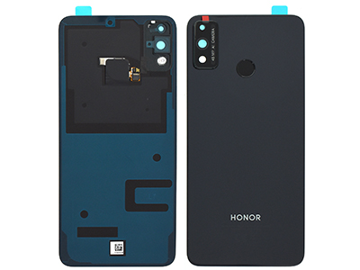 Huawei Honor 9X Lite - Back Cover + Fingerprint Reader + Camera Lens + Adhesives Black