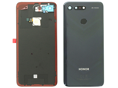 Huawei Honor View 20 - Back Cover + Camera Lens + Fingerprint Reader Black