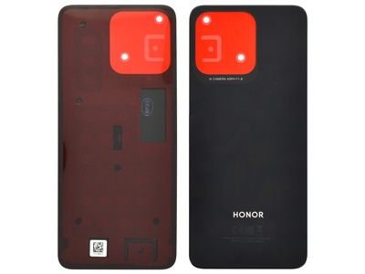 Honor Honor X8 5G - Back Cover + Adhesives Midnight Black