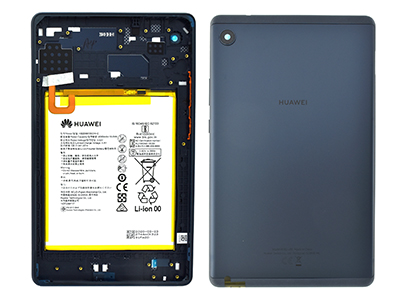 Huawei MatePad T8 LTE - Back Cover + Camera Lens + Battery + Side Keys Deepsea Blue