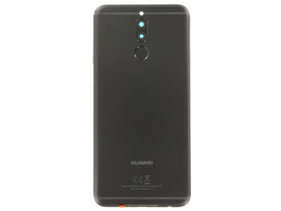 Huawei Mate 10 Lite Dual-Sim - Back Cover + Camera Lens + Fingerprint Reader + Side Keys  Black