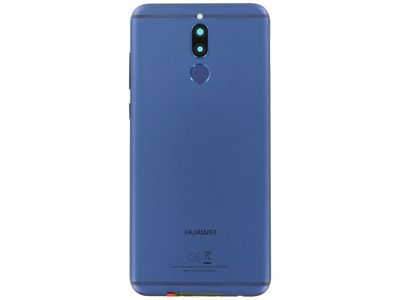 Huawei Mate 10 Lite - Back Cover + Camera Lens + Fingerprint Reader + Side Keys  Blue