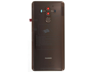 Huawei Mate 10 Pro Dual-Sim - Back Cover + Camera Lens + Fingerprint Reader Brown