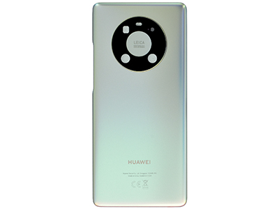 Huawei Mate 40 Pro - Back Cover + Camera Lens + Adhesives Silver