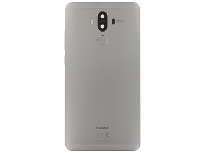 Huawei Mate 9 Dual-Sim - Back Cover + Side Keys + Camera Lens + Fingerprint Reader  Grey