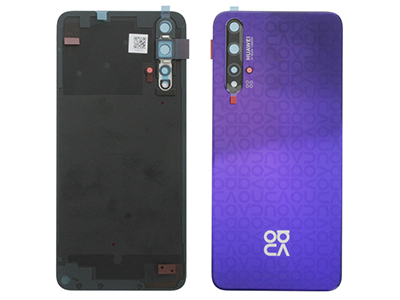 Huawei Nova 5T - Back Cover + Camera Lens Midsummer Purple