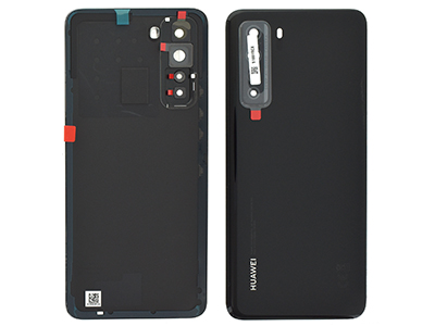 Huawei P40 Lite 5G - Back Cover + Camera Lens + Adhesives Black