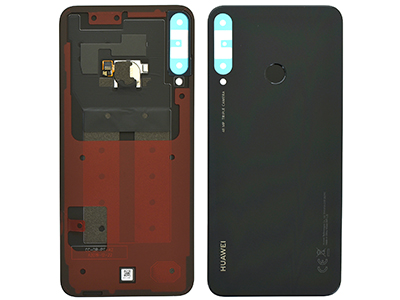 Huawei P40 Lite E - Back Cover + Fingerprint Reader Black