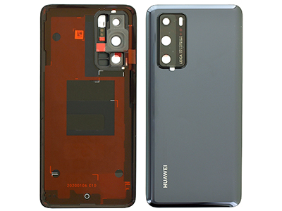 Huawei P40 - Back Cover + Camera Lens Black