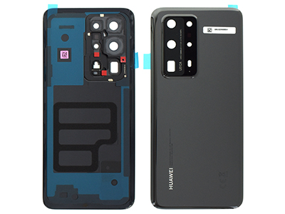 Huawei P40 Pro Plus - Back Cover + Camera Lens + Adhesives Black