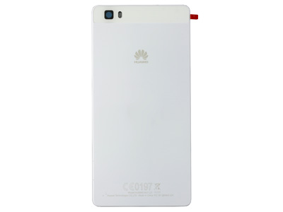 Huawei P8 Lite - Back Cover + Camera Lens White