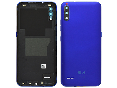 Lg LMK200EMW K22 Dual Sim - Back Cover + Side Keys + Camera Lens Blue