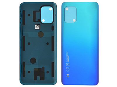 Xiaomi Mi 10 Lite 5G - Cover Batteria + Adesivi Aurora Blue